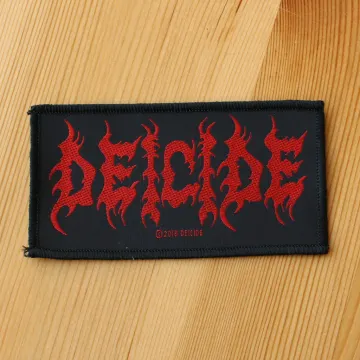 Deicide - Red Logo (Woven Patch)