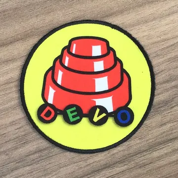 Devo - Logo & Energy Dome (Printed Patch)