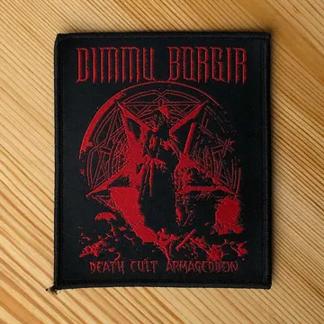 Dimmu Borgir - Death Cult Armageddon (Red) (Woven Patch)