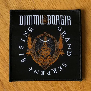 Dimmu Borgir - Grand Serpent Rising (Bronze) (Woven Patch)