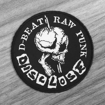 Disclose - D-Beat Raw Punk (Circle) (Printed Patch)