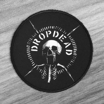 Dropdead - Skeleton (Printed Patch)
