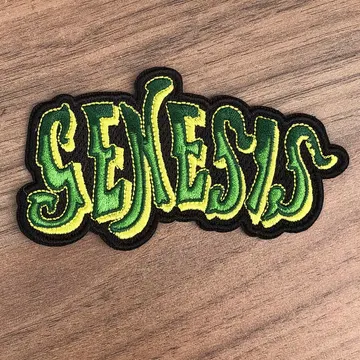 Genesis - Green Logo (Embroidered Patch)