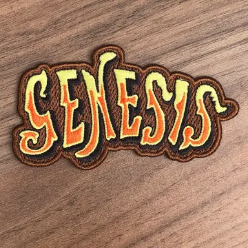 Genesis - Orange Logo (Embroidered Patch)