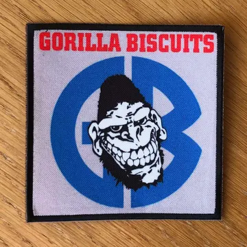 Gorilla Biscuits - Colour Logo (Printed Patch)