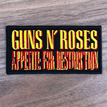 Guns N' Roses - Appetite for Destruction (Title) (Embroidered Patch)