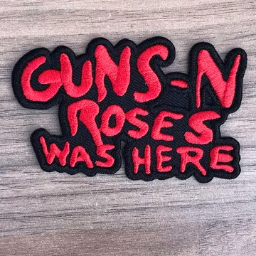 Guns N' Roses - Was Here (Embroidered Patch)