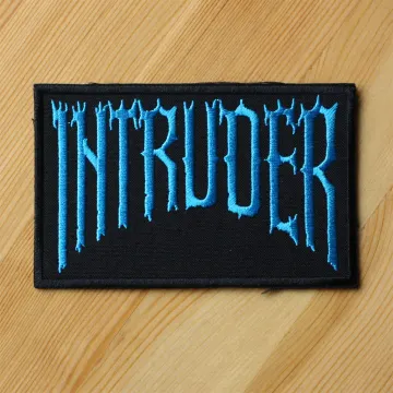 Intruder - Blue Logo (Embroidered Patch)