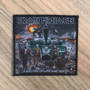 Iron Maiden - A Matter of Life and Death (Cover) (Woven Patch)