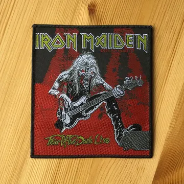 Iron Maiden - Fear of the Dark Live (Woven Patch)