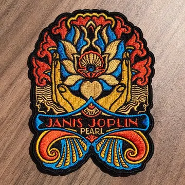 Janis Joplin - Pearl (Embroidered Patch)