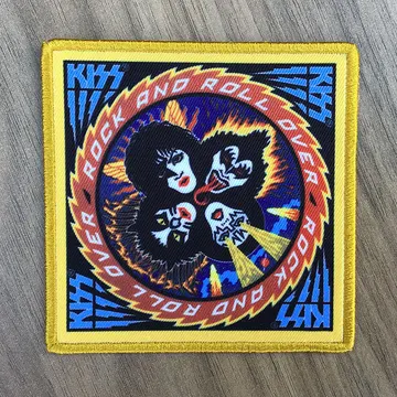 Kiss - Rock and Roll Over (Yellow Border) (Printed Patch)