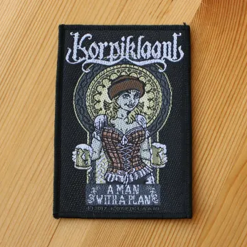 Korpiklaani - A Man with a Plan (Woven Patch)