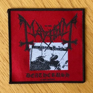 Mayhem - Deathcrush (Woven Patch)