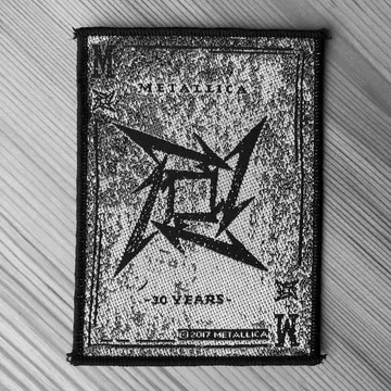Metallica - Dealer / 30 Years (Woven Patch)