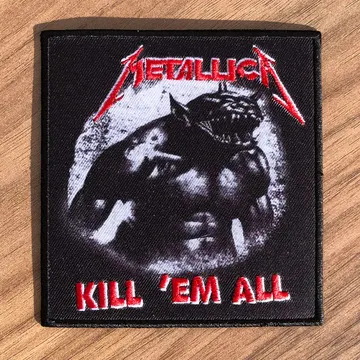 Metallica - Kill 'Em All / Jump in the Fire (Embroidered Patch)