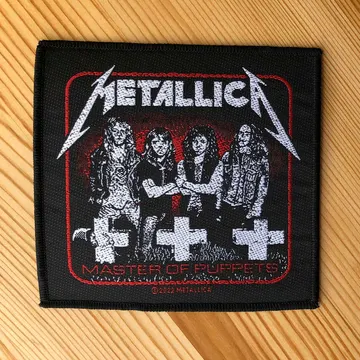 Metallica - Master of Puppets (Band) (Woven Patch)