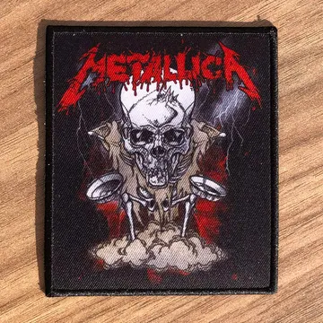 Metallica - Scales Skull (Printed Patch)