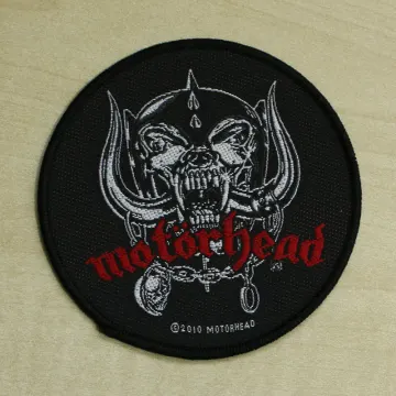 Motorhead - Red Logo / Snaggletooth (Woven Patch)