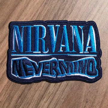 Nirvana - Nevermind (Title) (Embroidered Patch)
