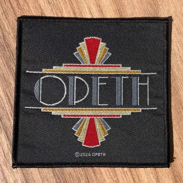 Opeth - Art Deco Logo (Woven Patch)