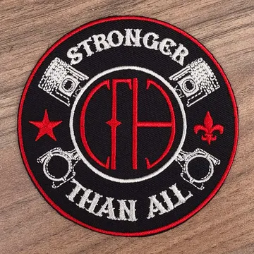 Pantera - Stronger Than All (Circle) (Embroidered Patch)