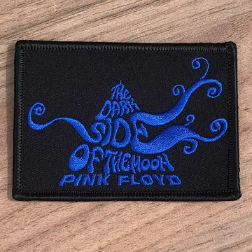 Pink Floyd - The Dark Side of the Moon (Blue) (Embroidered Patch)