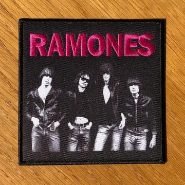 Ramones - Ramones (Pink Logo) (Embroidered Patch)