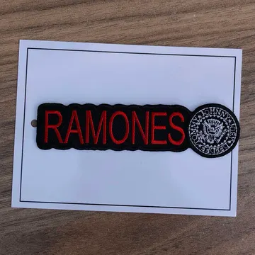 Ramones - Red Logo & Seal (Embroidered Patch)