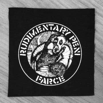 Rudimentary Peni - Farce (Printed Patch)