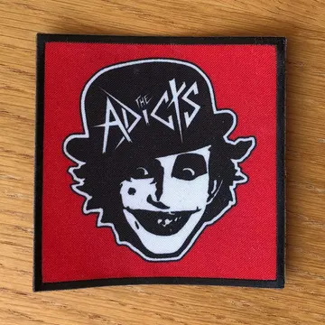 The Adicts - Logo (Red) (Printed Patch)
