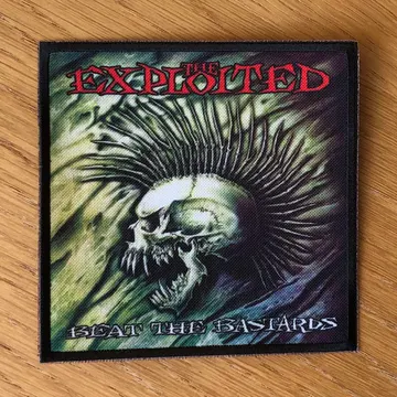 The Exploited - Beat the Bastards (Printed Patch)