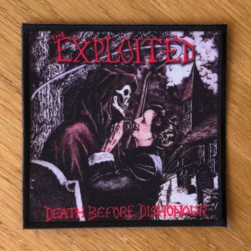 The Exploited - Death Before Dishonour (Printed Patch)