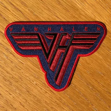Van Halen - Red on Navy Logo (Embroidered Patch)