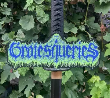Official Grotesqueries Logo Patches