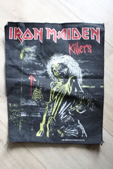 Iron Maiden Killers backpatch