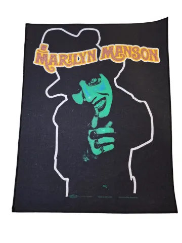 Marilyn manson backpatch