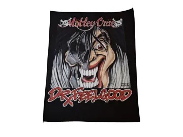 Motley crue dr feelgood backpatch