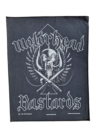Motorhead bastards backpatch