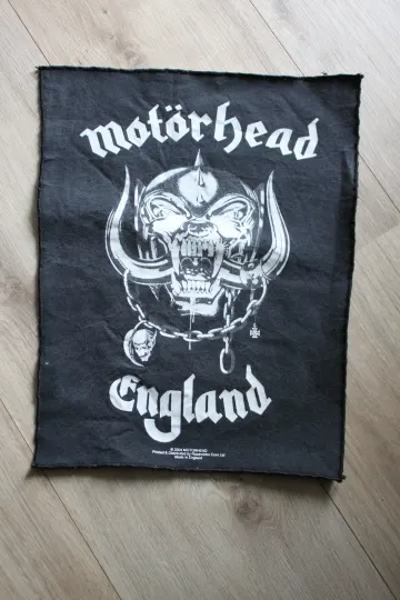 Motorhead england backpatch