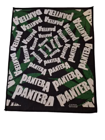 Pantera spiral backpatch