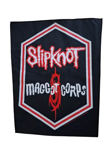 Slipknot maggot corpse backpatch